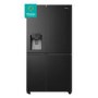 Hisense 632 Litre Side-by-Side American Fridge Freezer - Premium Black