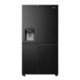 Refurbished Refurshied 632 Litre Side-by-Side American Fridge Freezer - Premium Black