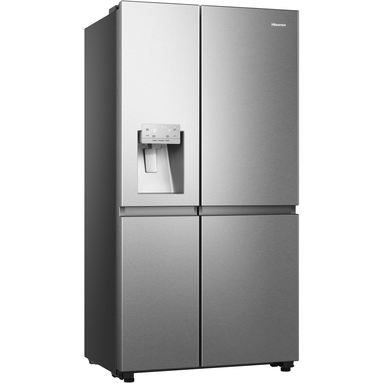 Hisense 632 Litre SideBySide American Fridge Freezer Stainless