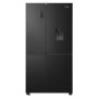 Hisense 649 Litre Side-by-Side American Fridge Freezer - Black