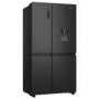 Hisense 649 Litre Side-by-Side American Fridge Freezer - Black