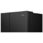 Hisense 649 Litre Side-by-Side American Fridge Freezer - Black