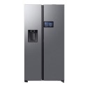 RS90F64EETEU Samsung Series 9 AI Home 621 Litre Side-by-Side American Fridge Freezer - Silver