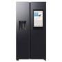 Samsung Family Hub 614 Litre Side-By-Side American Fridge Freezer - Black