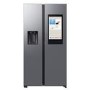 Samsung Family Hub 614 Litre Side-By-Side American Fridge Freezer - Silver