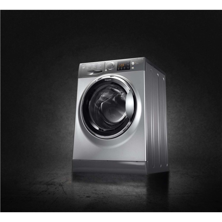 Hotpoint RSG964JGX Smart+ 9kg 1600rpm Freestanding Washing Machine - Graphite