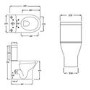 RAK Resort Mini Close Coupled Toilet with Soft Close Seat