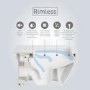 RAK Resort Mini Close Coupled Toilet with Soft Close Seat