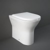 Back to Wall Rimless Toilet with Soft Close Seat - RAK Resort
