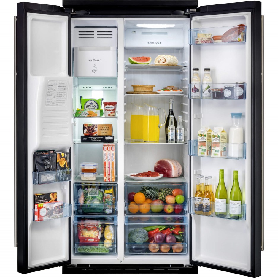 Rangemaster 10817 SXS15 Sidebyside American Fridge Freezer With Ice