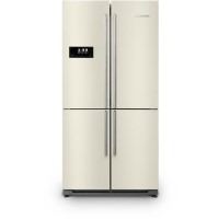 GRADE A1 - Rangemaster RSXS18IVC SxS Side-by-side American Style Fridge Freezer - Ivory