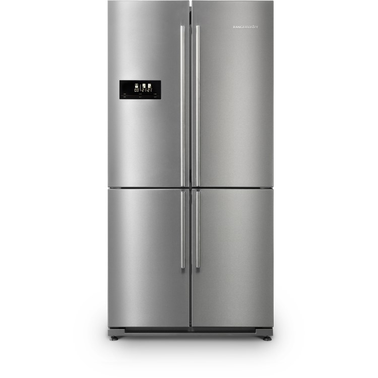 Rangemaster RSXS18SSC SxS Side-by-side American Style Fridge Freezer - Stainless Steel