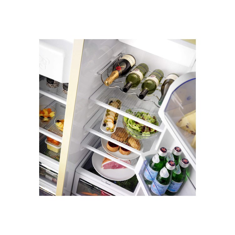 Rangemaster RSXS663CRC 44570 American Fridge Freezer - Cream