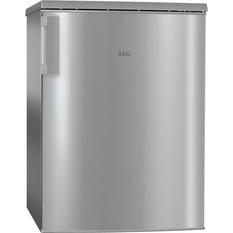 GRADE A1 - AEG RTB415E1AX Under Counter Freestanding Larder Fridge - Stainless Steel
