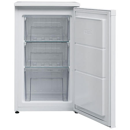 NordMende RUF117NMWHAPLUS 48cm Wide Under Counter Freestanding Freezer - White