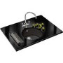 Franke RUG110GPDP Rotondo Undermount Single Bowl Fragranite Sink and Tap Designer Pack in Graphite
