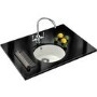 Franke RUK110WDP Rotondo Undermount Single Bowl Ceramic Sink and Tap Designer Pack - White