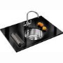 Franke RUX110DP_SS Rotondo Single Bowl Sink and Olympus Tap