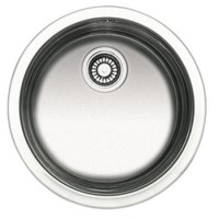 Franke RUX110 Rotondo Undermount Single Bowl Stainless Steel Sink