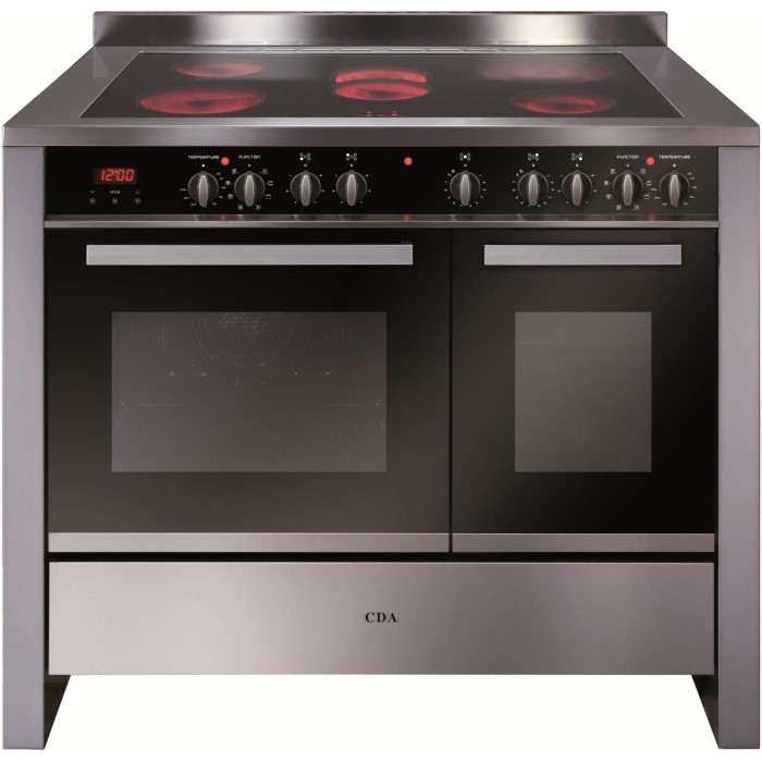 Large Double Oven Electric Range at Nathan Brodzky blog