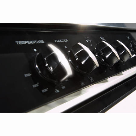 GRADE A1 - As new but box opened - CDA RV701SS Double Oven 70cm Dual Fuel Range Cooker Stainless Steel