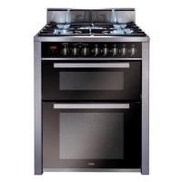 CDA RV701SS Double Oven 70cm Dual Fuel Range Cooker Stainless Steel