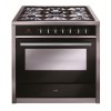 GRADE A2 - CDA RV911SS 90cm Wide Single Oven Dual Fuel Range Cooker - Stainless Steel