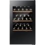 Refurbished Hisense RW12D4NWG0 30 Bottle Single Zone Wine Cooler Black
