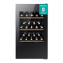 Hisense 30 Bottle Single Zone Wine Cooler - Black