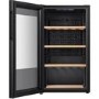 Refurbished Hisense RW12D4NWG0 30 Bottle Single Zone Wine Cooler Black
