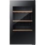 Refurbished Hisense RW12D4NWG0 30 Bottle Single Zone Wine Cooler Black