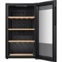 Refurbished Hisense RW12D4NWG0 30 Bottle Single Zone Wine Cooler Black