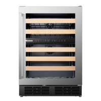 Hisense 46 Bottle Freestanding Wine Cooler - Stainless Steel Hisense 46 Bottle Freestanding Wine Cooler - Stainless Steel