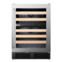 Hisense 46 Bottle Freestanding Wine Cooler - Stainless Steel
