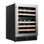 Hisense 46 Bottle Freestanding Wine Cooler - Stainless Steel