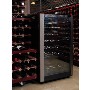 GRADE A2 - Light cosmetic damage - Samsung RW33EBSS1 Freestanding Single Zone Wine Cooler - Stainless Steel And Black