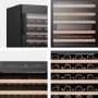 Refurbished Hisense 46 Bottle Freestanding Wine Cooler - Black