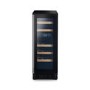 Rangemaster 18 Bottle Capacity 30cm Wide Dual Zone Wine Cooler - Black