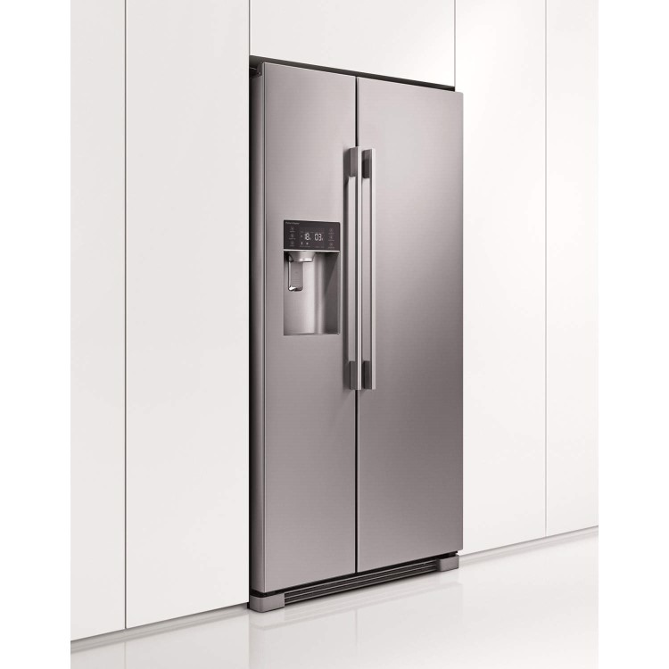 Fisher & Paykel RX611DUX1 24945 Side-by-side American Fridge Freezer With Ice And Water - Stainless Steel