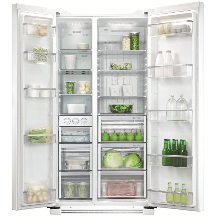 Fisher & Paykel RX628DW1 24450 Side-by-side American Fridge Freezer White