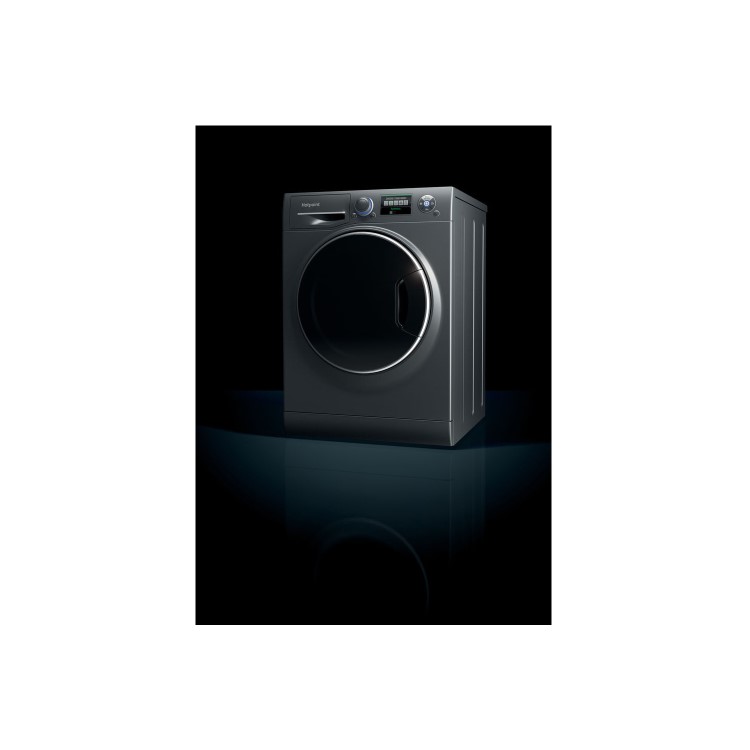 Hotpoint RZ1066B Ultima S-Line 10kg 1600rpm Freestanding Washing Machine - Black