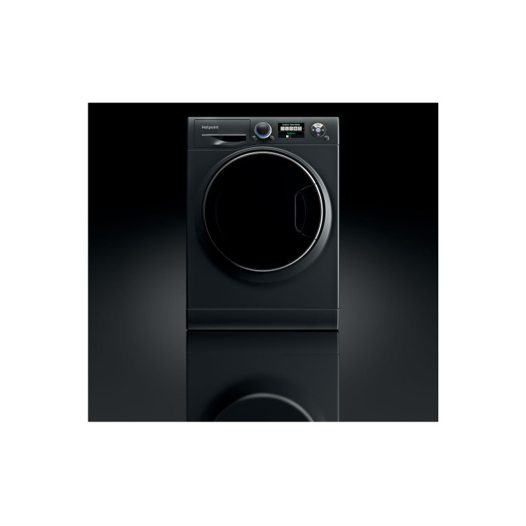 Hotpoint RZ1066B Ultima S-Line 10kg 1600rpm Freestanding Washing Machine - Black