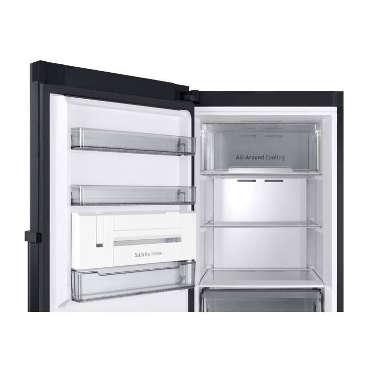 Refurbished Samsung RZ32C7BDEB1 Freestanding 323 Litre Frost Free Tall Freezer Black