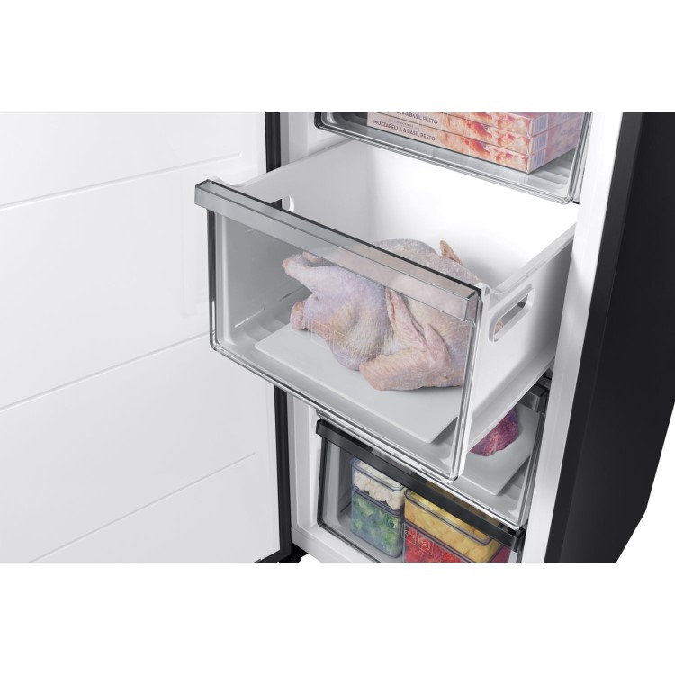 Refurbished Samsung RZ32C7BDEB1 Freestanding 323 Litre Frost Free Tall Freezer Black