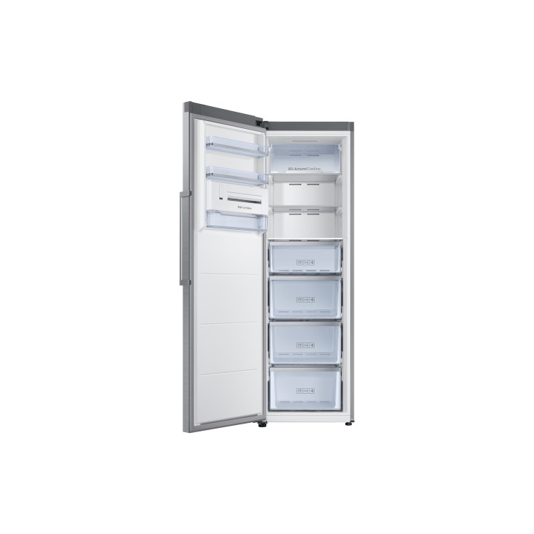GRADE A2 - Samsung RZ32M71207F 60cm Wide Frost Free Freestanding Upright Freezer - Refined Steel