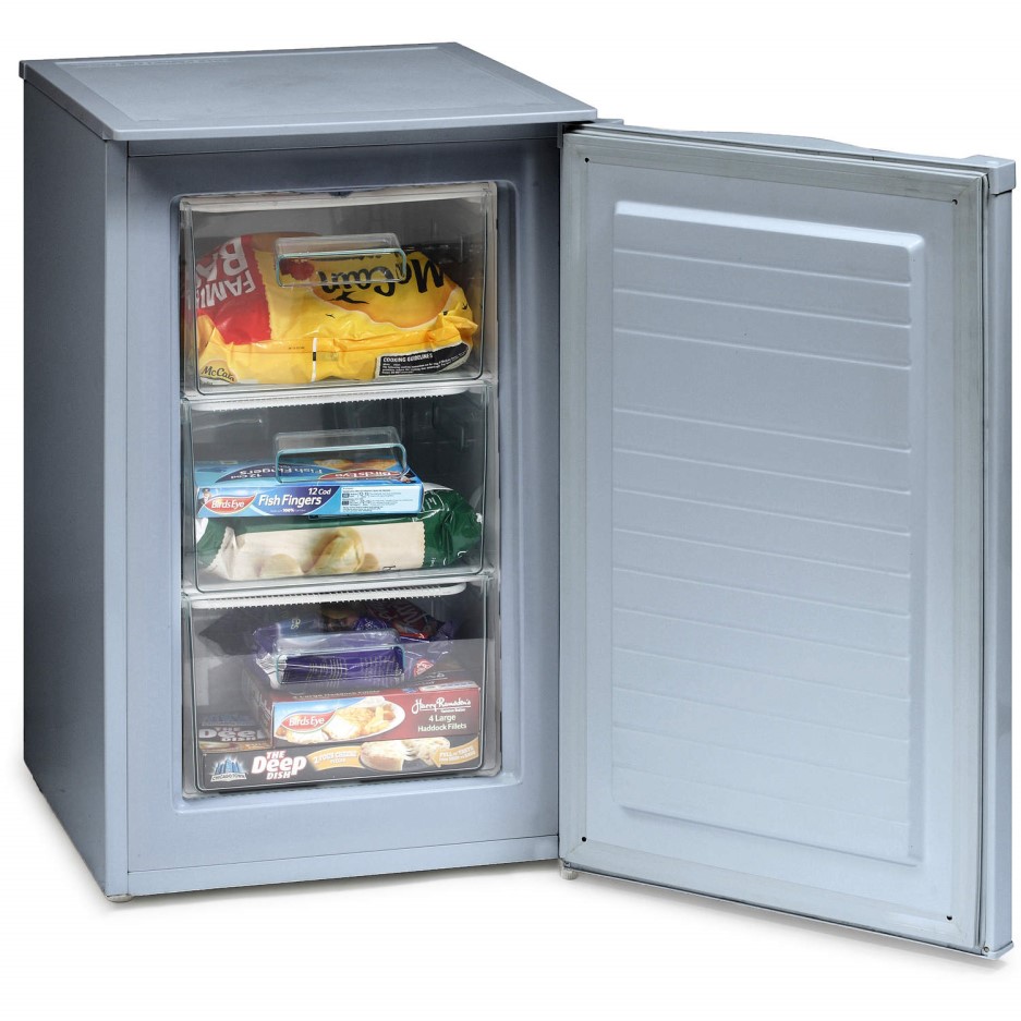 Ice King RZ83AP2SIL 50cm Under Counter Freestanding Freezer Silver