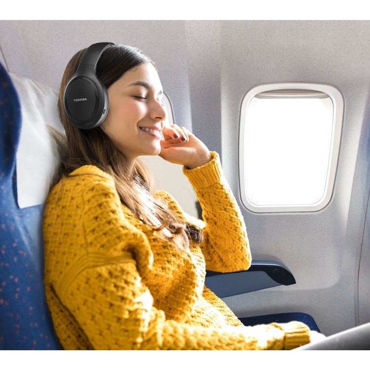 Toshiba NC Bluetooth Headphones Black