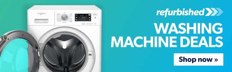 Shop refurbished Washing Machines.