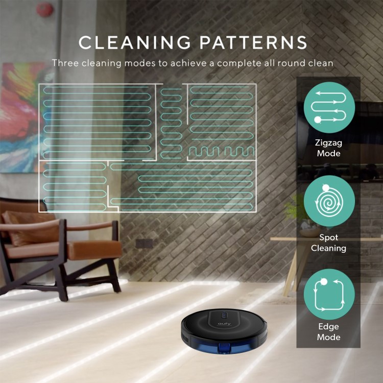 Refurbished Eufy RoboVac-G30 Verge Robot Vacuum Cleaner with Smart Dynamic Navigation