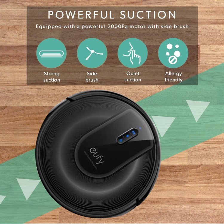Refurbished Eufy RoboVac-G30 Verge Robot Vacuum Cleaner with Smart Dynamic Navigation